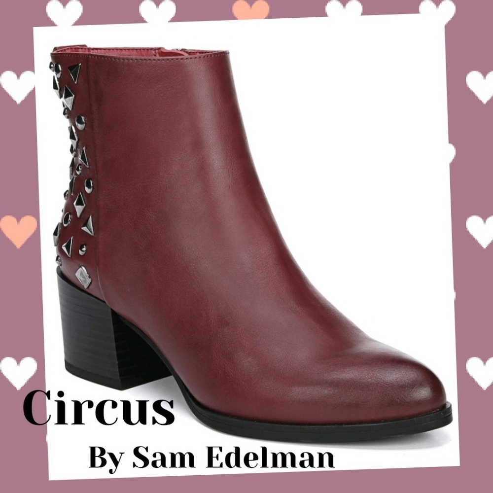 🆕️NIB Circus Dark Cherry Sudded Boot